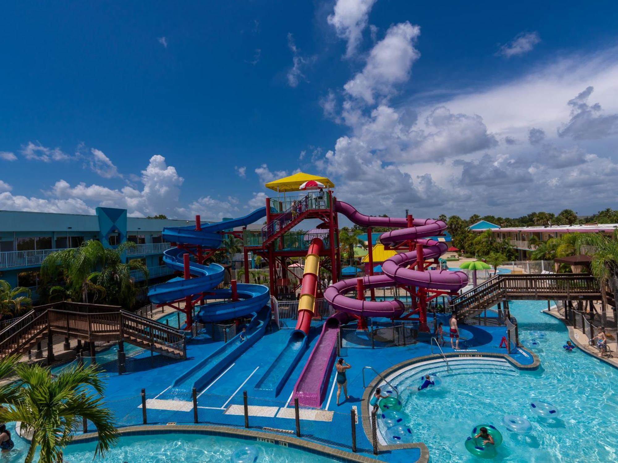 Hotel Ramada By Wyndham Flamingo Water Park Kissimmee Esterno foto