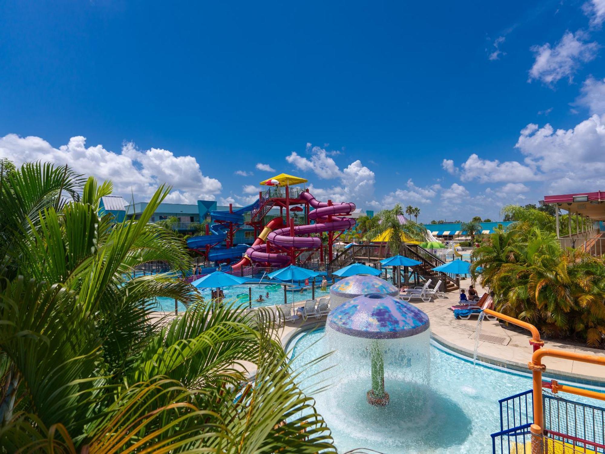 Hotel Ramada By Wyndham Flamingo Water Park Kissimmee Esterno foto